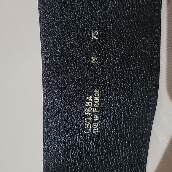 LEO ISBA Belt with Rhinestone Buckle - Picture 4 of 10